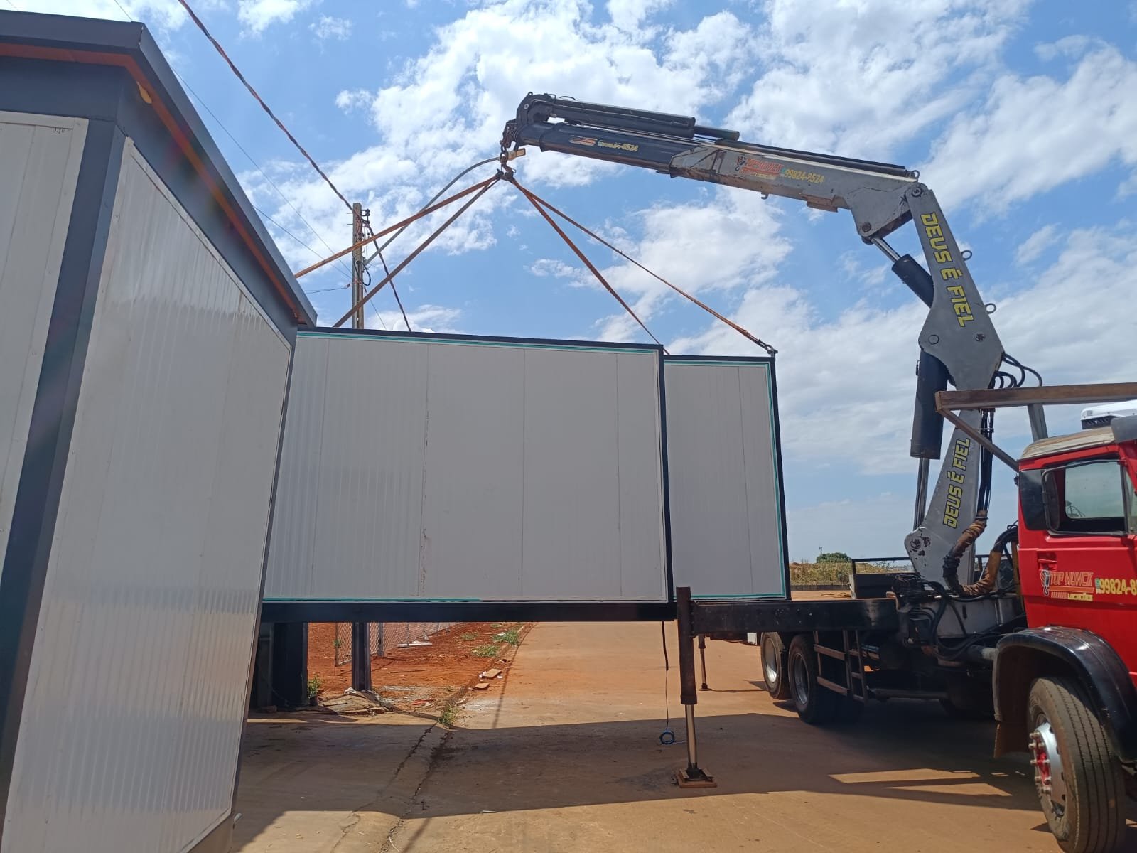 Posicionamento de Container